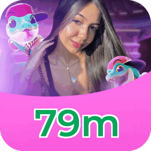 Interface do aplicativo 79m mostrando jogos disponíveis no iOS e Android